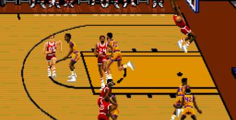 Bulls vs Lakers Genesis Screenshot
