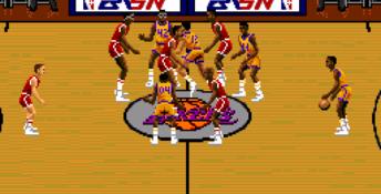 Bulls vs Lakers Genesis Screenshot