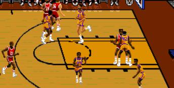 Bulls vs Lakers Genesis Screenshot
