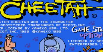 Chester Cheetah Genesis Screenshot