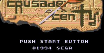 Crusader of Centy Genesis Screenshot