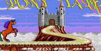 Crystal's Pony Tale Genesis Screenshot