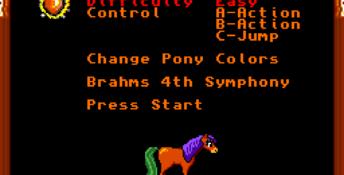 Crystal's Pony Tale Genesis Screenshot