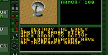 Desert Strike: Return to the Gulf Genesis Screenshot