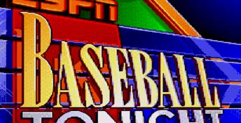 ESPN Baseball Tonight Genesis Screenshot