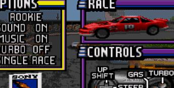ESPN Speedworld Genesis Screenshot