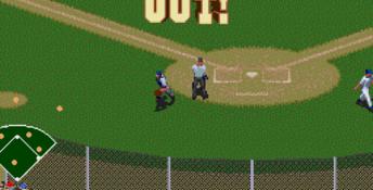 Frank Thomas Big Hurt Baseball Genesis Screenshot