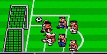 High School Soccer: Kunio Kun Genesis Screenshot