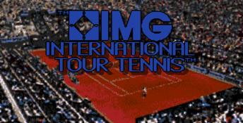 IMG International Tour Tennis Genesis Screenshot