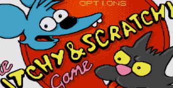 The Simpsons - The Itchy and Scratchy Game Genesis Screenshot