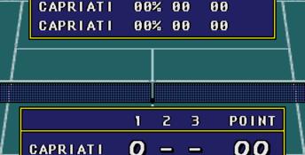 Jennifer Capriati Tennis Genesis Screenshot