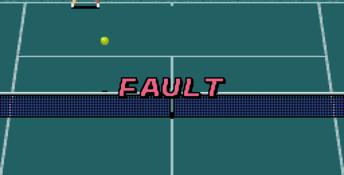 Jennifer Capriati Tennis Genesis Screenshot