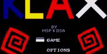 Klax Genesis Screenshot