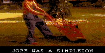 The Lawnmower Man Genesis Screenshot