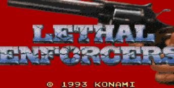 Lethal Enforcers Genesis Screenshot