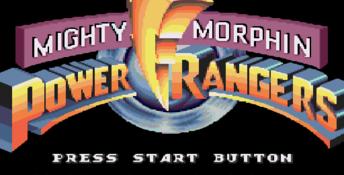 Mighty Morphin Power Rangers Genesis Screenshot