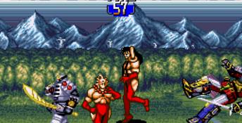 Mighty Morphin Power Rangers: The Movie Genesis Screenshot