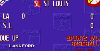 MLBPA Sports Talk Baseball Genesis Screenshot