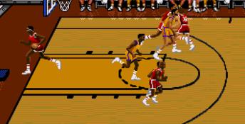 NBA Pro Basketball - Bulls vs Lakers Genesis Screenshot