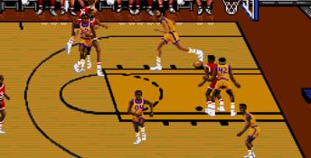 NBA Pro Basketball - Bulls vs Lakers Genesis Screenshot