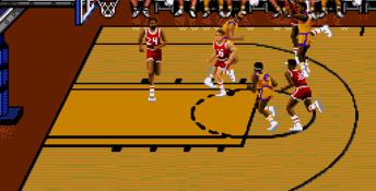 NBA Pro Basketball - Bulls vs Lakers Genesis Screenshot