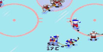 NHL 95 Elitserien Genesis Screenshot