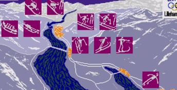 Olympic Winter Games - Lillehammer 94 Genesis Screenshot