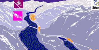 Olympic Winter Games - Lillehammer 94 Genesis Screenshot