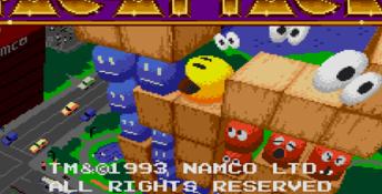 Pac-Attack (1993) Genesis Screenshot