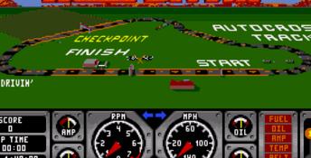 Race Drivin' Genesis Screenshot