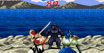 Samurai Spirits Genesis Screenshot