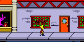 The Simpsons: Bart vs The Space Mutants Genesis Screenshot