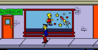 The Simpsons: Bart vs The Space Mutants Genesis Screenshot