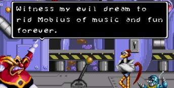 "Witness my evil dream to rid Mobius of music und fun forever".