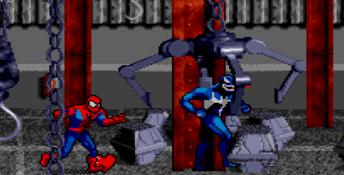 Spider-Man and Venom in Separation Anxiety Genesis Screenshot
