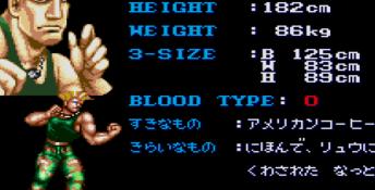 Street Fighter 2 Plus Champion Edition Genesis Screenshot