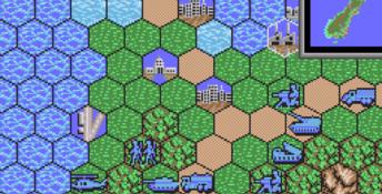 Super Daisenryaku Genesis Screenshot