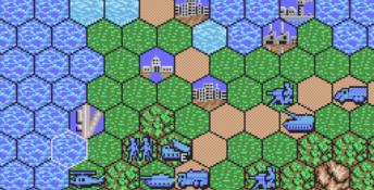 Super Daisenryaku Genesis Screenshot