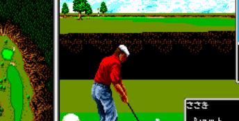 Super Masters Golf Genesis Screenshot