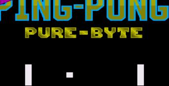 Super Ping Pong Genesis Screenshot