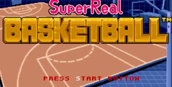 Super Real Basketball Genesis Screenshot