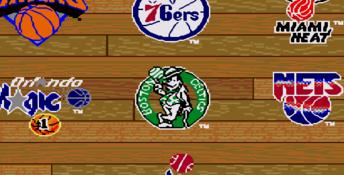 Tecmo Super NBA Basketball Genesis Screenshot