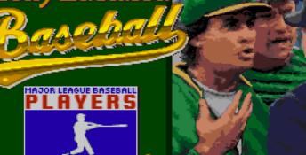 Tony La Russa Baseball Genesis Screenshot