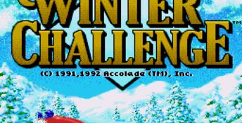 Winter Challenge Genesis Screenshot