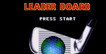 World Class Leaderboard Golf