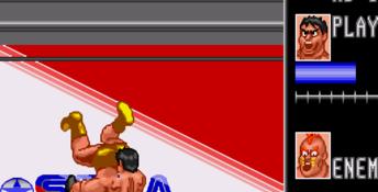 Wrestle War Genesis Screenshot