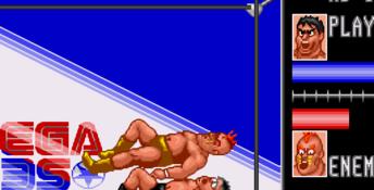 Wrestle War Genesis Screenshot