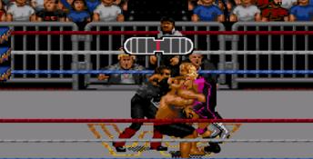WWF RAW Genesis Screenshot