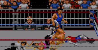 WWF RAW Genesis Screenshot