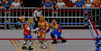 WWF RAW Genesis Screenshot